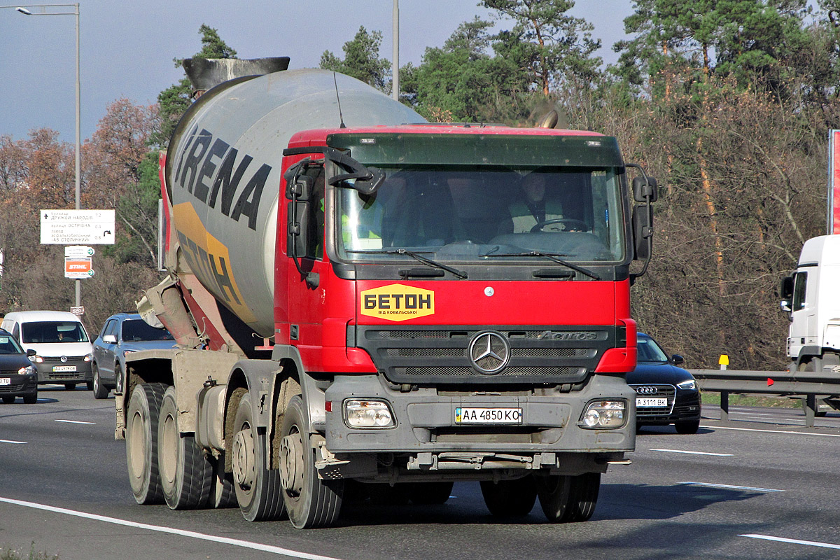 Киев, № АА 4850 КО — Mercedes-Benz Actros ('2003) 3241