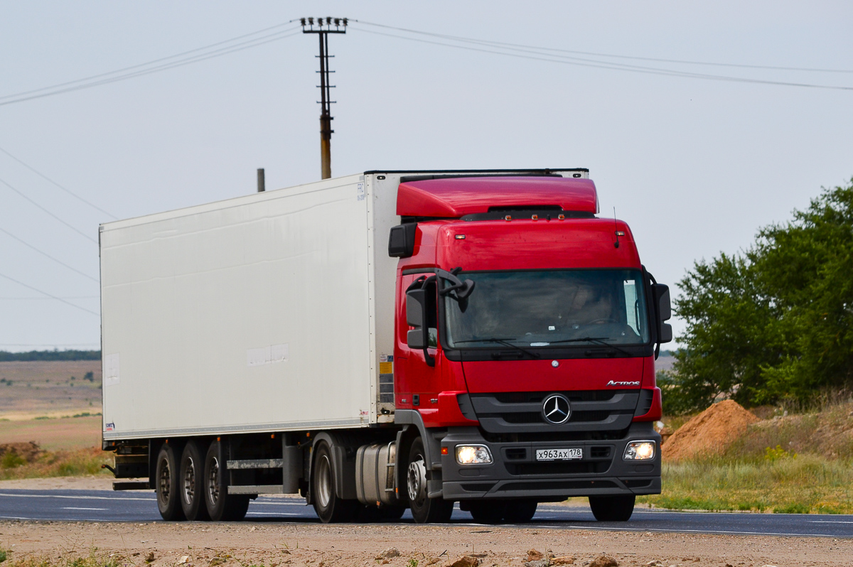 Санкт-Петербург, № Х 963 АХ 178 — Mercedes-Benz Actros '09 1841 [Z9M]