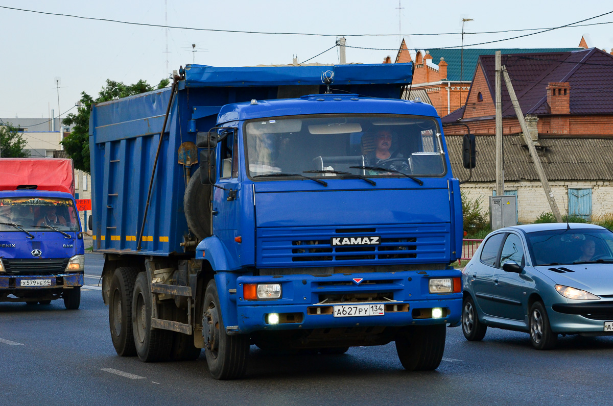 Волгоградская область, № А 627 РУ 134 — КамАЗ-6520 [652000]