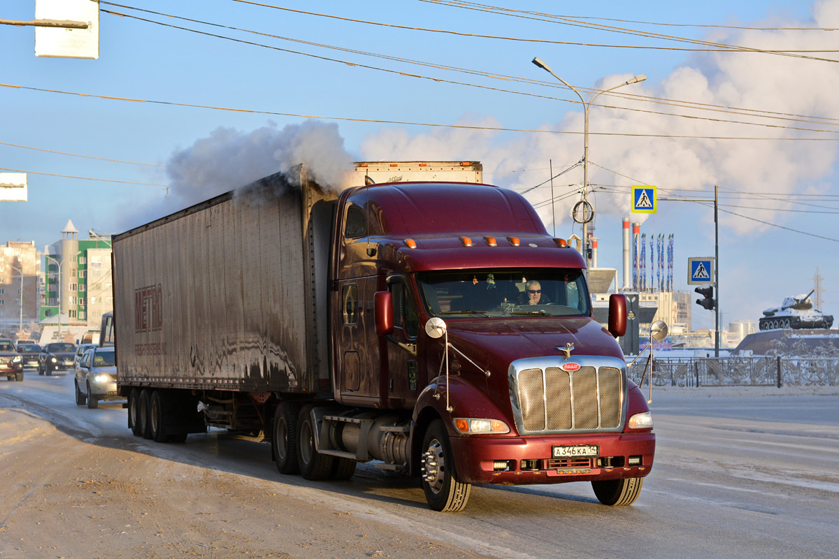 Саха (Якутия), № А 346 КА 14 — Peterbilt 387