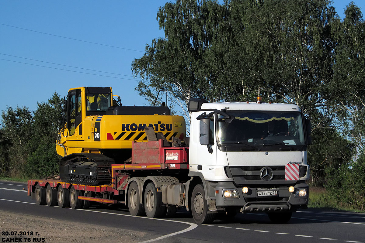 Ивановская область, № А 795 ТК 37 — Mercedes-Benz Actros ('2009) 3341