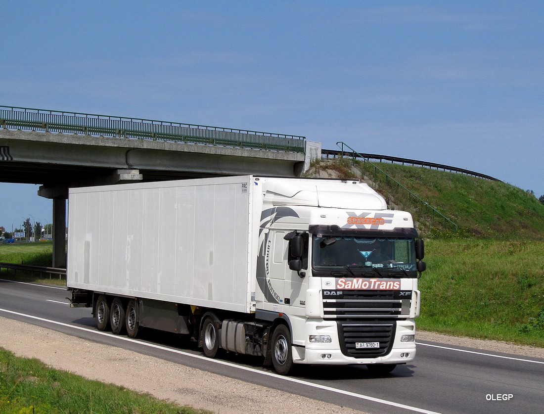 Брестская область, № АІ 9760-1 — DAF XF105 FT