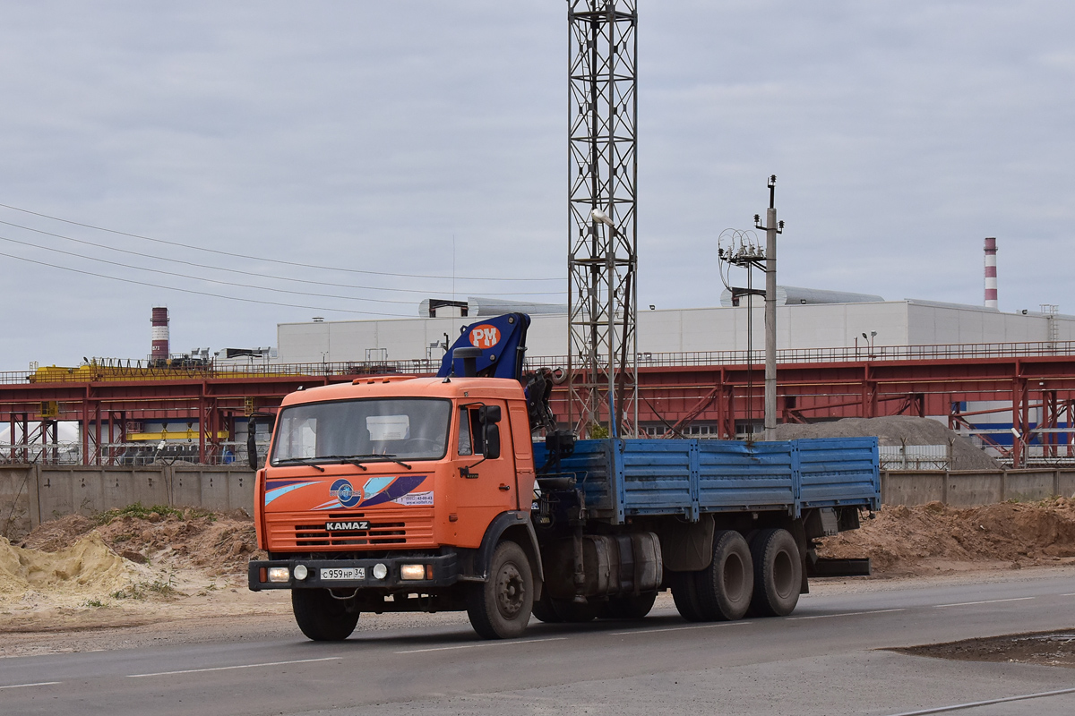 Волгоградская область, № С 959 НР 34 — КамАЗ-53229-13 [53229N]