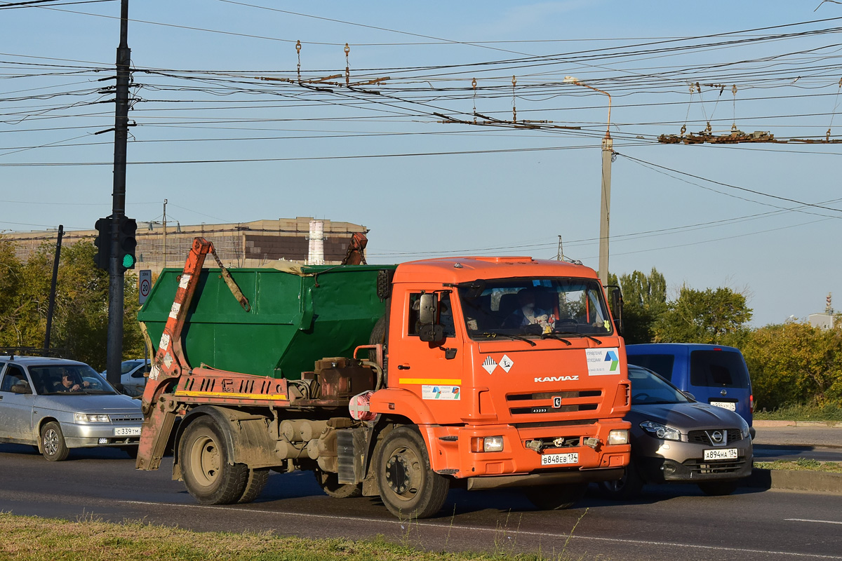 Волгоградская область, № В 848 ЕВ 134 — КамАЗ-43253-R4