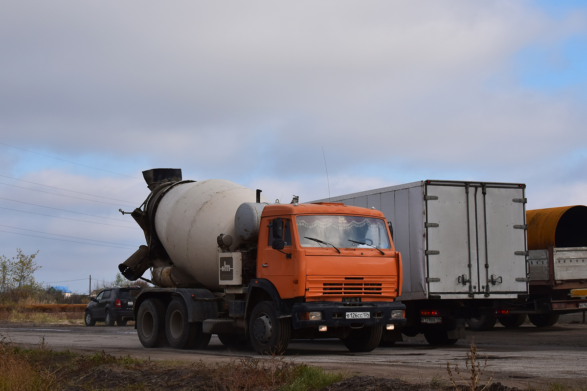 Волгоградская область, № В 126 СС 134 — КамАЗ-53229-15 [53229R]