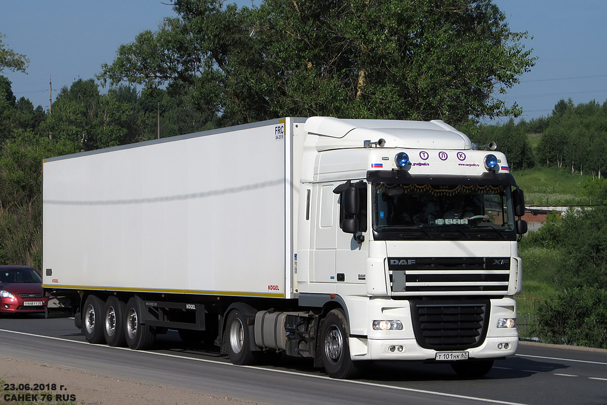 Смоленская область, № Т 101 НК 67 — DAF XF105 FT