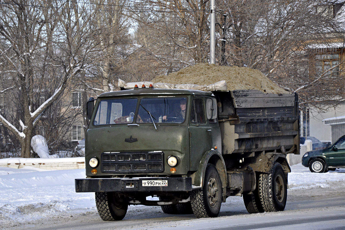 Алтайский край, № У 990 РН 22 — МАЗ-5549