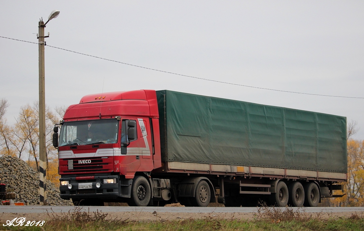 Волгоградская область, № Р 401 ХК 34 — IVECO EuroStar