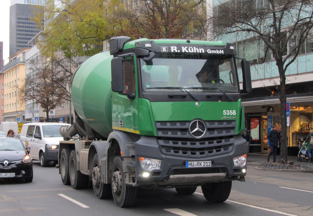 Германия, № HU-RK 212 — Mercedes-Benz Arocs 2643