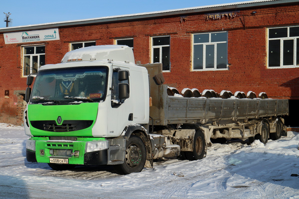 Омская область, № Н 008 СА 55 — Renault Premium ('2006)