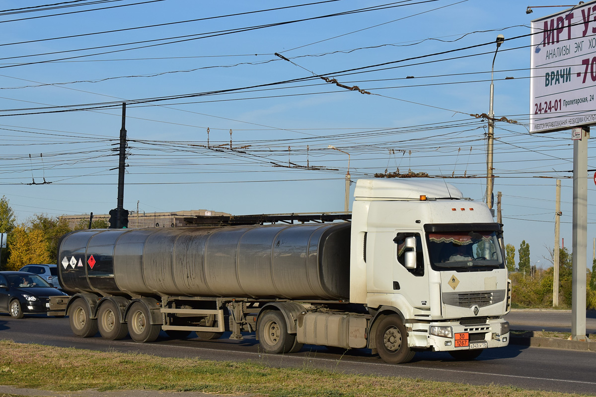 Волгоградская область, № А 343 СК 134 — Renault Premium ('2006)