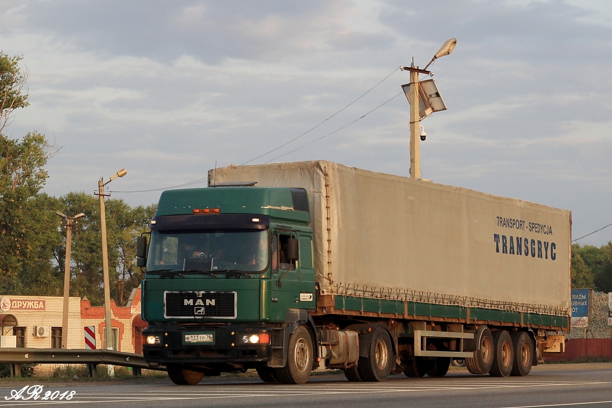 Санкт-Петербург, № В 133 ТР 78 — MAN F2000 19.403