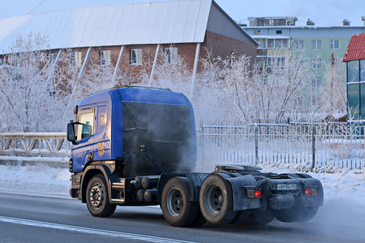 Саха (Якутия), № Х 891 МХ 125 — Scania ('1996) P124L