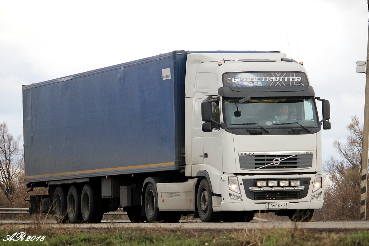 Ставропольский край, № Т 444 КХ 26 — Volvo ('2008) FH.460