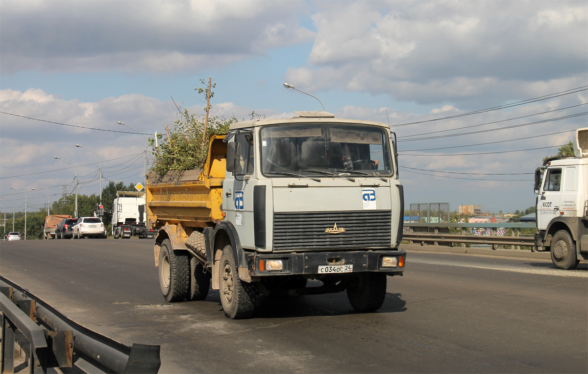 Красноярский край, № С 034 ОС 24 — МАЗ-5551 [555100]