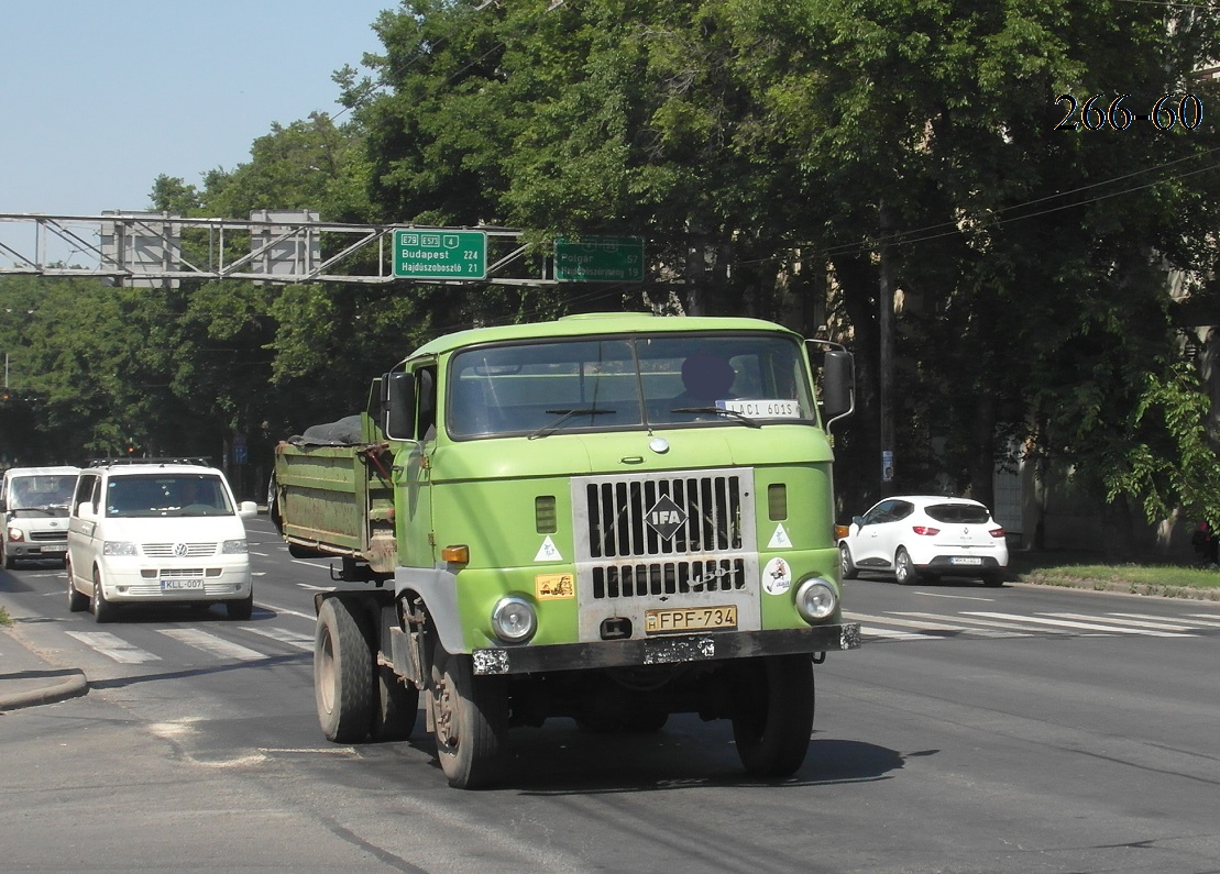 Венгрия, № FPF-734 — IFA W50LA/K, LA/Z