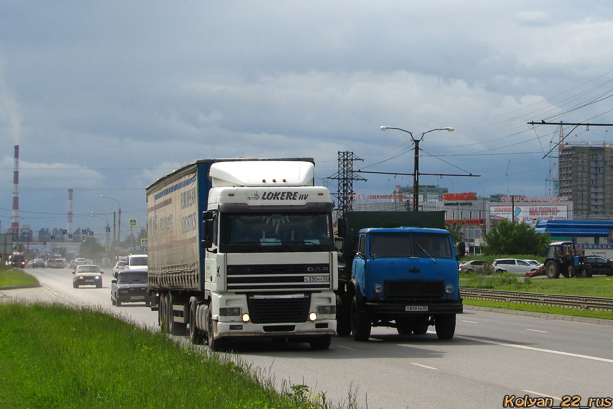 Алтайский край, № С 330 НУ 22 — DAF 95XF FT