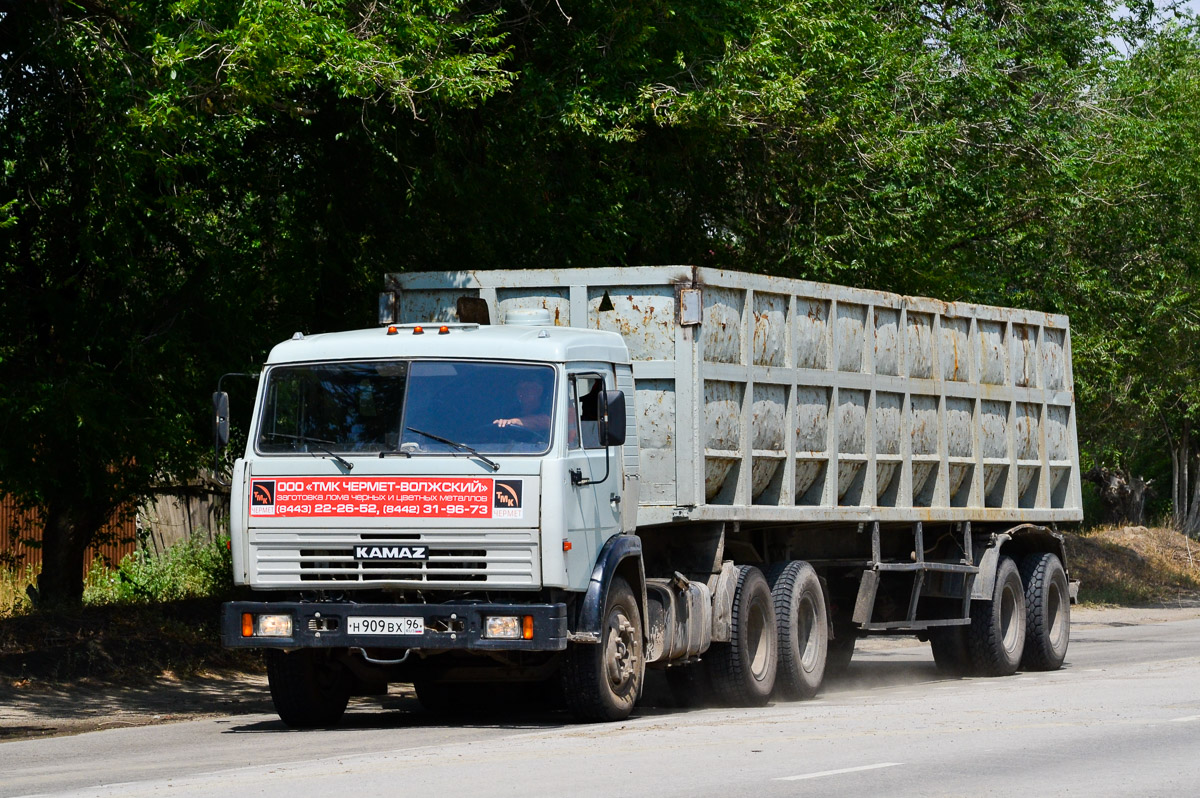 Волгоградская область, № Н 909 ВХ 96 — КамАЗ-54115-13 [54115N]