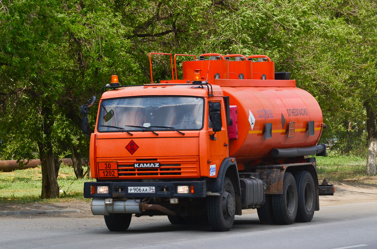 Волгоградская область, № Р 906 АА 34 — КамАЗ-65115-62