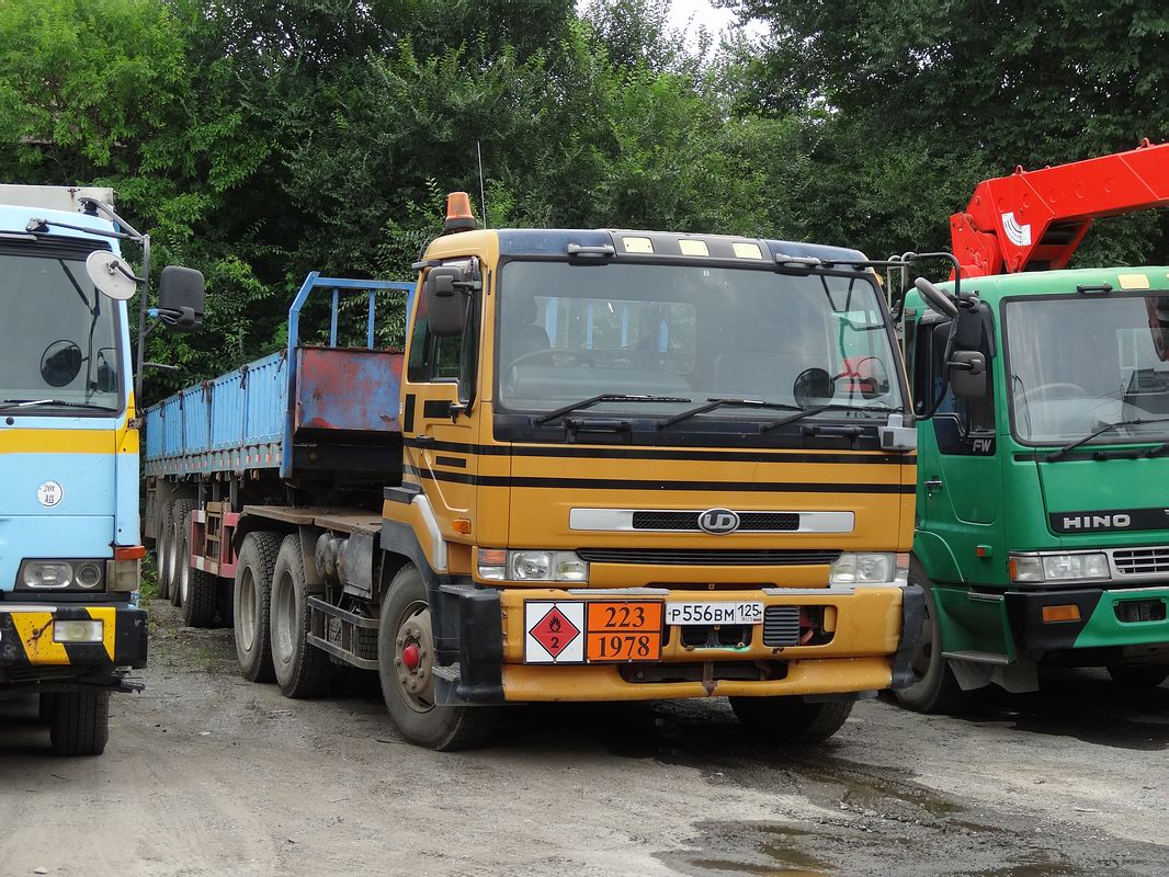 Приморский край, № Р 556 ВМ 125 — Nissan Diesel Big Thumb