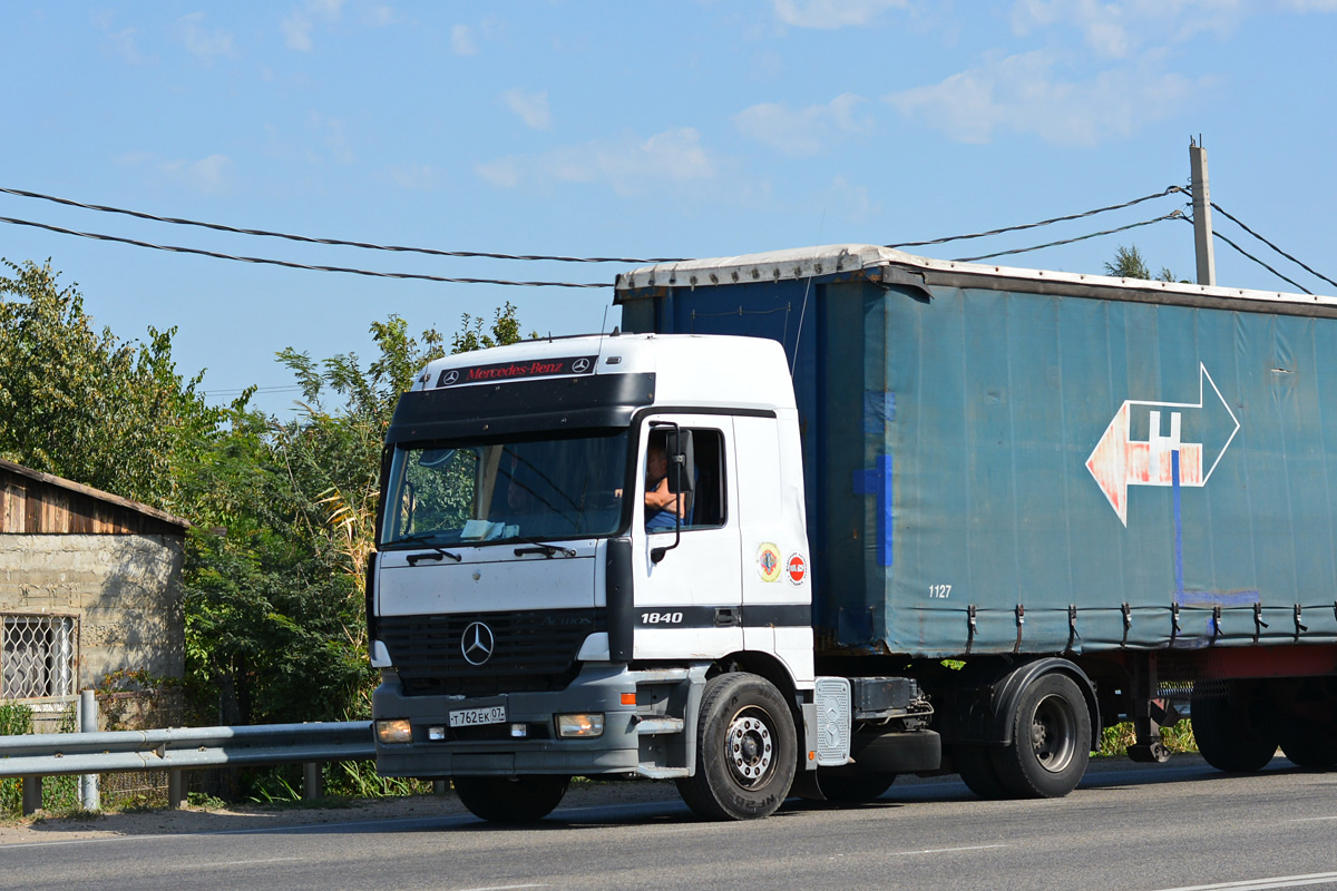 Кабардино-Балкария, № Т 762 ЕК 07 — Mercedes-Benz Actros ('1997) 1840