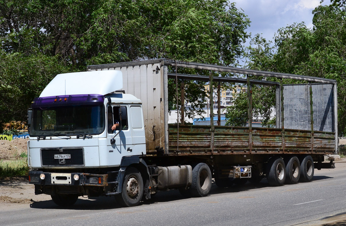 Волгоградская область, № А 679 КР 134 — MAN F2000 19.414