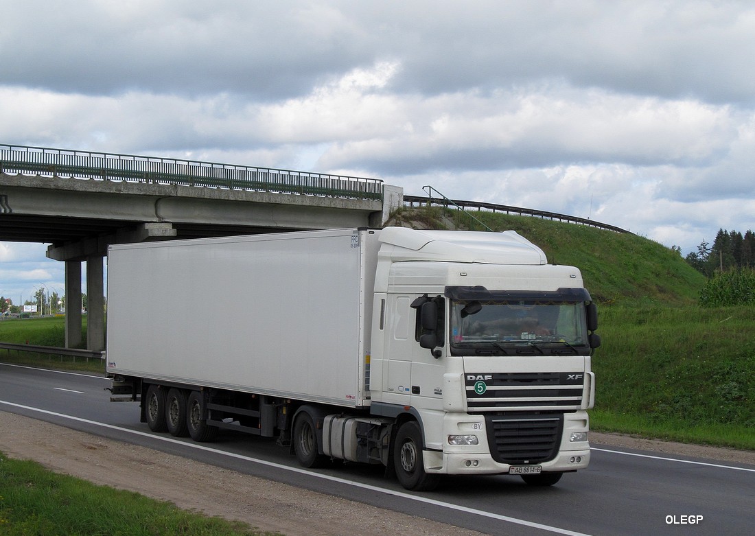 Могилёвская область, № АВ 8811-6 — DAF XF95 FT