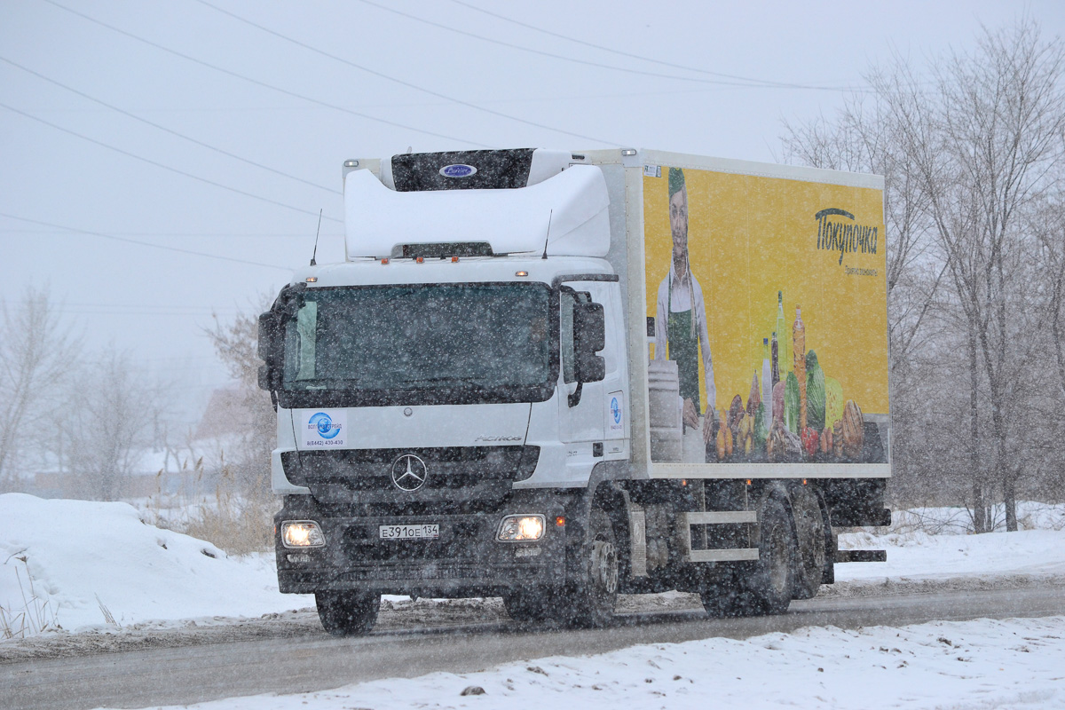 Волгоградская область, № Е 391 ОЕ 134 — Mercedes-Benz Actros '09 2541 [Z9M]