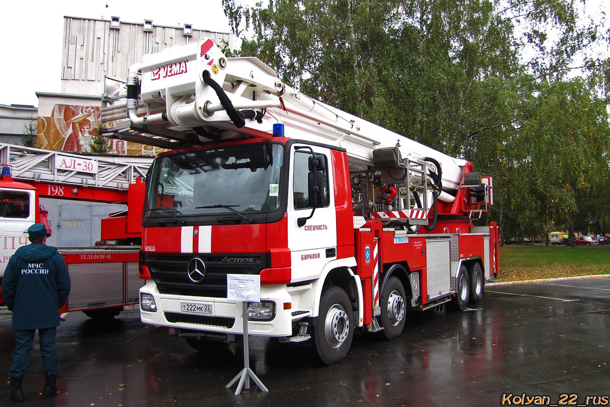 Алтайский край, № Т 222 МК 22 — Mercedes-Benz Actros ('2003)