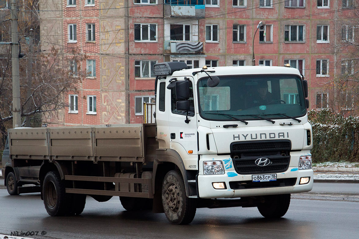 Удмуртия, № О 863 СР 18 — Hyundai HD170 [XWE]