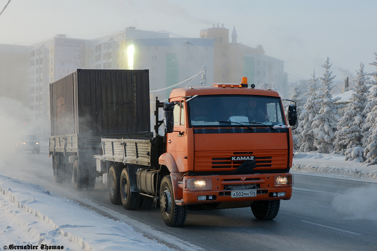 Саха (Якутия), № А 502 МН 124 — КамАЗ-6520 [652000]