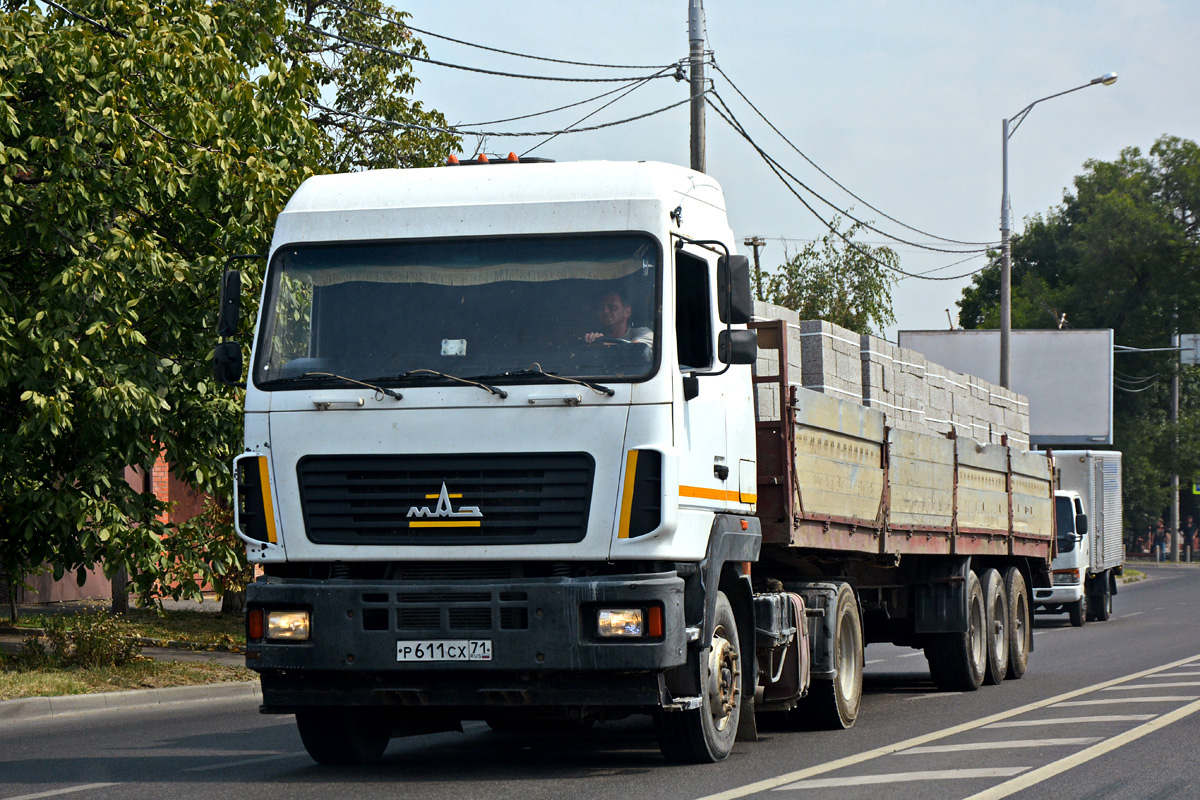 Тульская область, № Р 611 СХ 71 — МАЗ-5440 (общая модель)