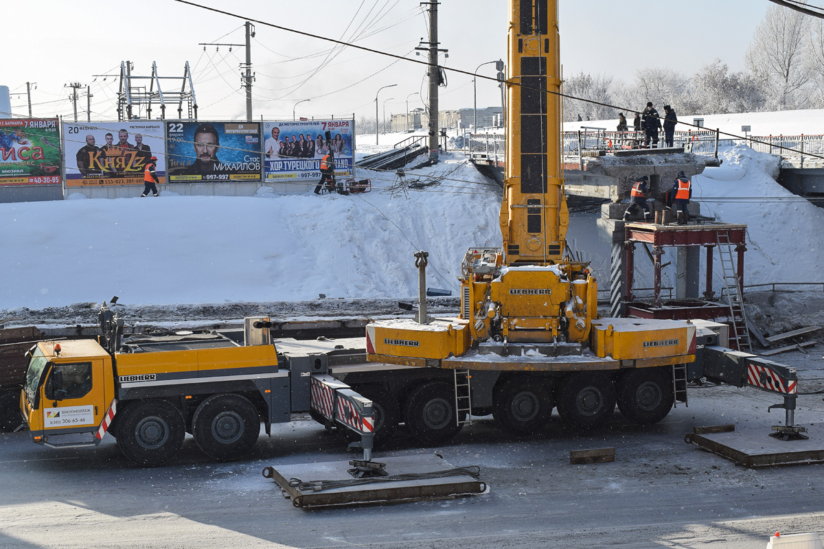 Новосибирская область, № Е 410 НР 154 — Liebherr (общая модель)