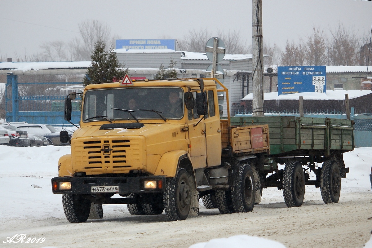 Тамбовская область, № М 673 НМ 68 — ЗИЛ-433360