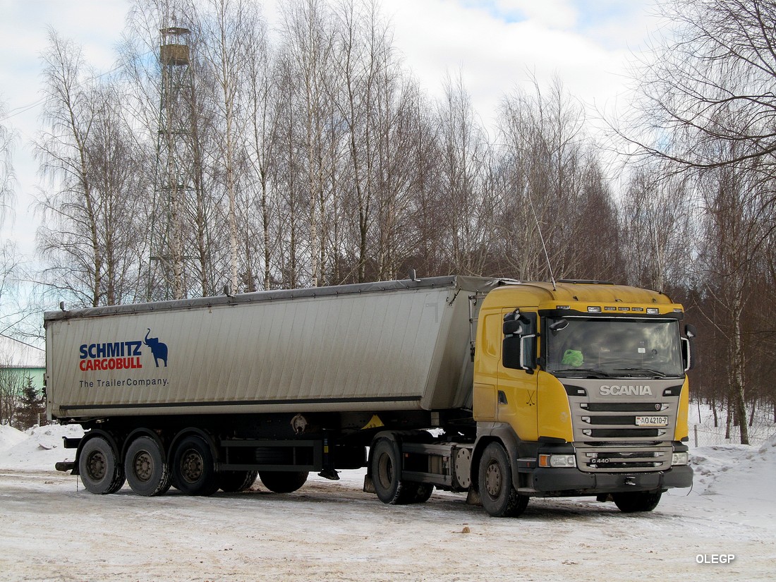 Минск, № АО 4210-7 — Scania ('2013) G440
