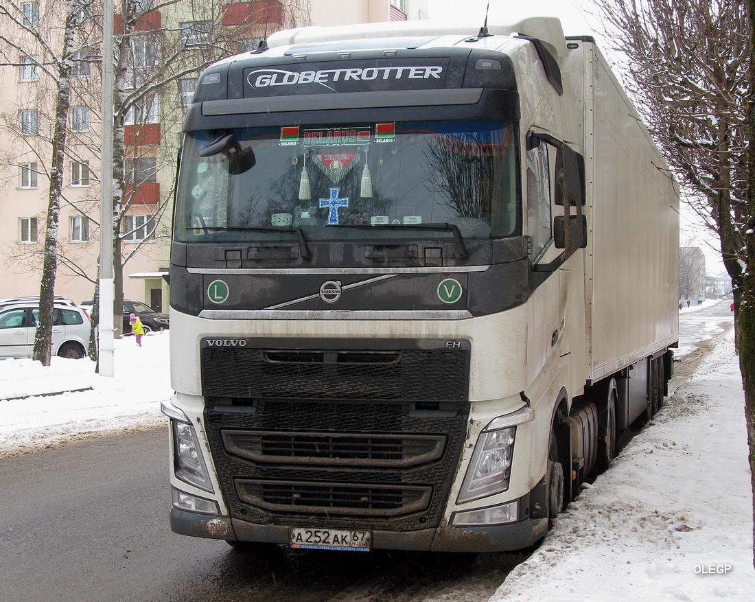 Смоленская область, № А 252 АК 67 — Volvo ('2012) FH.460 [X9P]