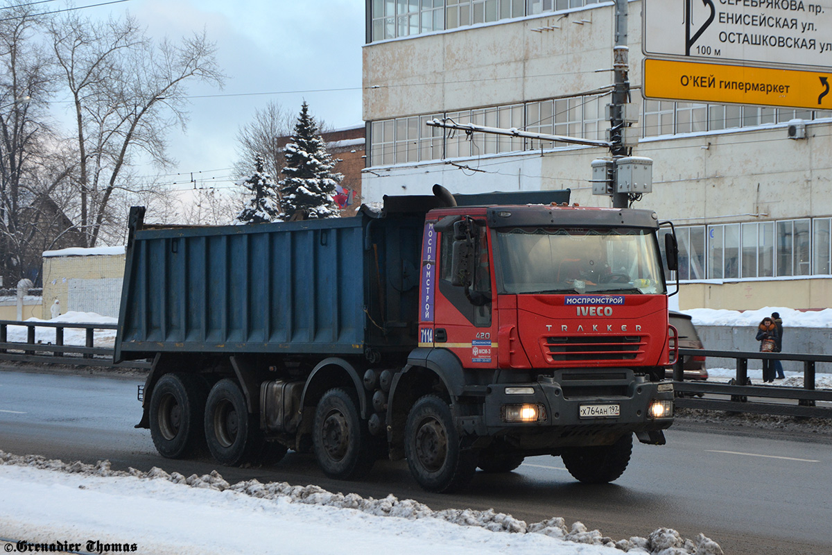 Москва, № 7114 — IVECO Trakker ('2004)