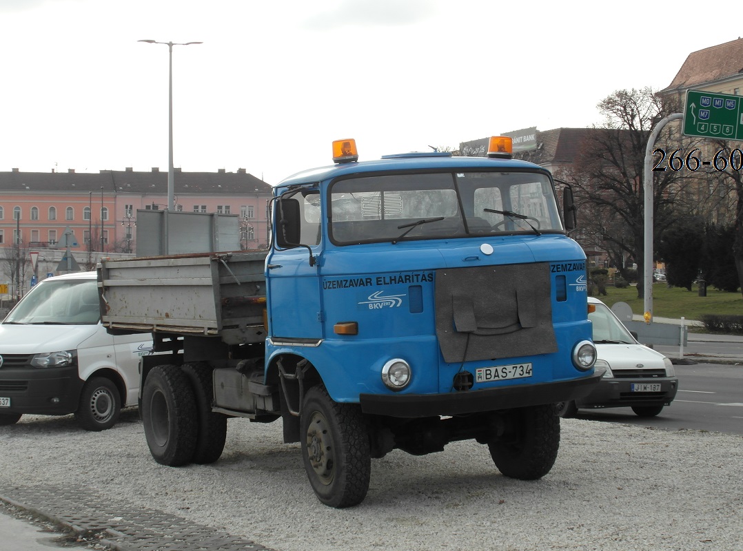 Венгрия, № BAS-734 — IFA W50LA/K, LA/Z