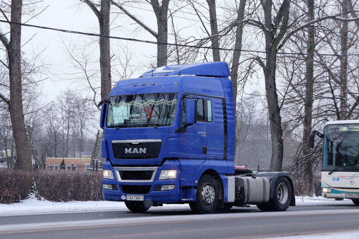 Брестская область, № АК 7366-1 — MAN TGX ('2007) 18.440