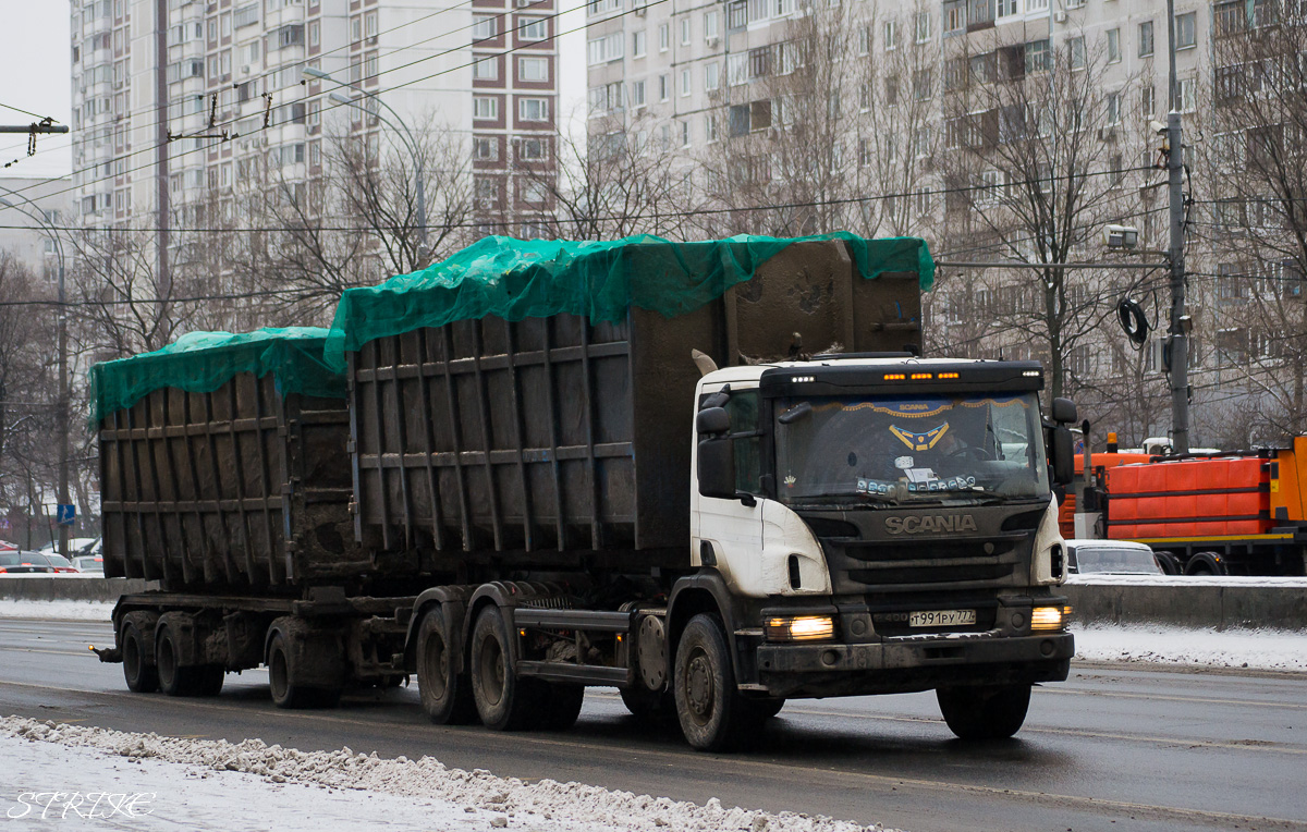 Москва, № Т 991 РУ 777 — Scania ('2011) P400