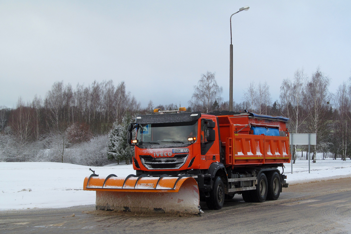 Литва, № HNM 173 — IVECO Trakker ('2013)