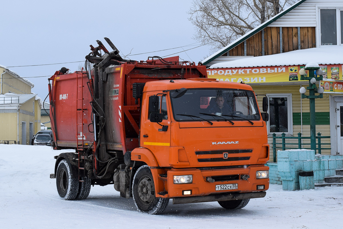 Алтайский край, № Т 522 СХ 55 — КамАЗ-43253-R4