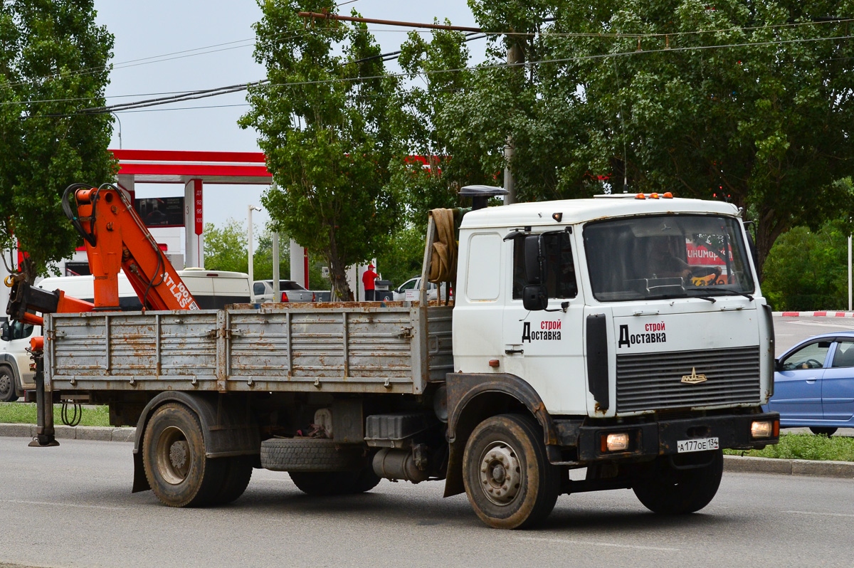 Волгоградская область, № А 177 ОЕ 134 — МАЗ-533603