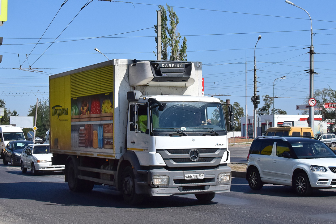 Волгоградская область, № А 667 ОЕ 134 — Mercedes-Benz Axor 1823