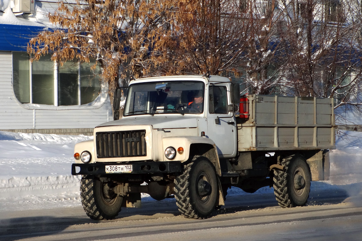 Башкортостан, № К 308 ТН 102 — ГАЗ-33081 «Садко»