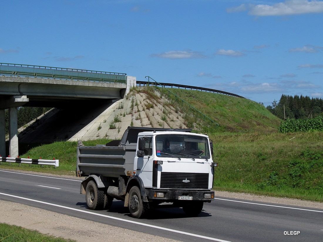 Витебская область, № АВ 6235-2 — МАЗ-5551 (общая модель)