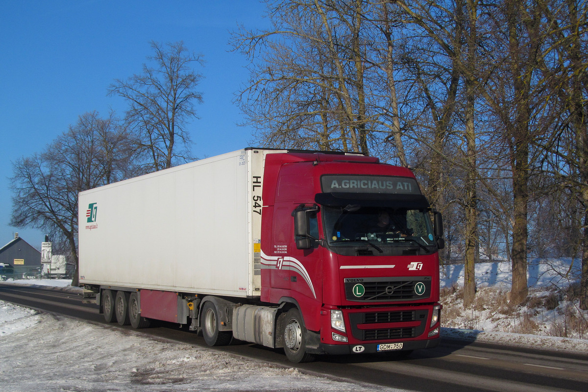 Литва, № GDM 750 — Volvo ('2008) FH.460