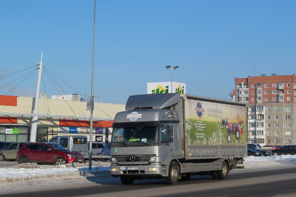 Литва, № CZT 702 — Mercedes-Benz Atego 1223