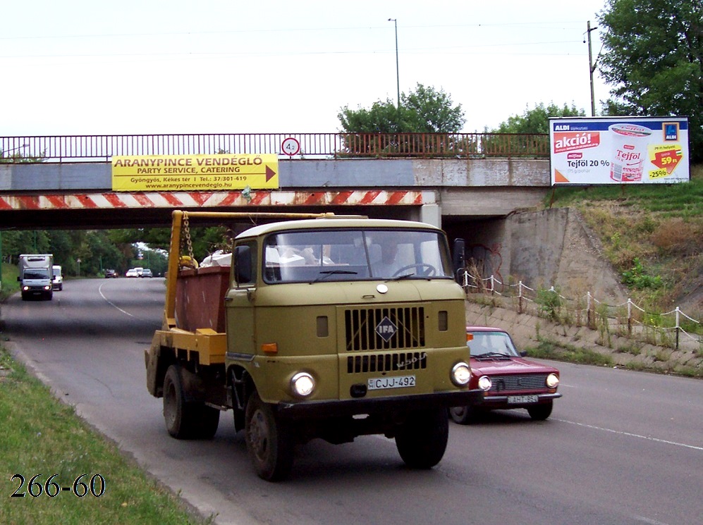 Венгрия, № CJJ-492 — IFA W50LA/K, LA/Z