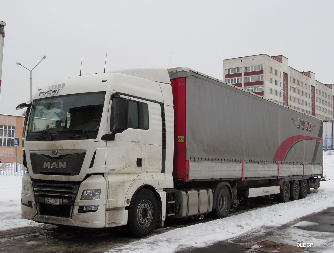 Минск, № АС 1561-7 — MAN TGX ('2016) 18.500